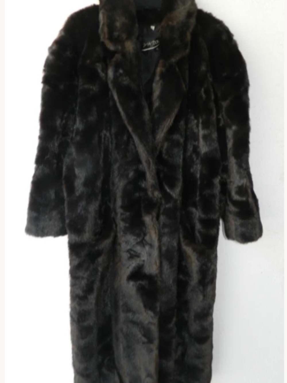 VINTAGE SHAYTOON Faux Fur Coat - Medium